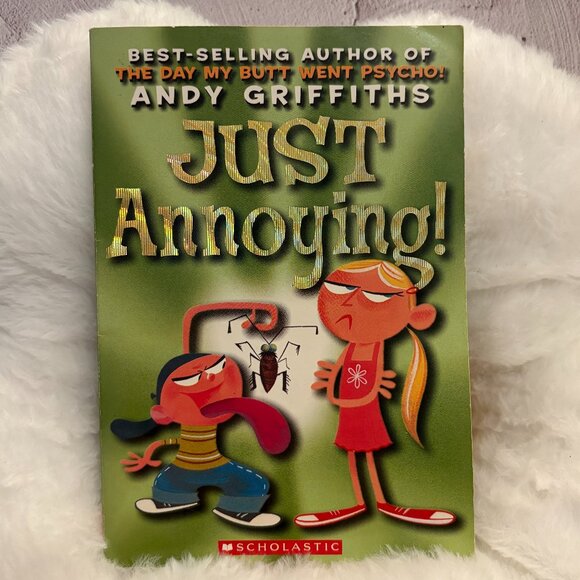 5 for $15 📕Just Annoying, Andy Griffiths, Youth Book, Scholastic (SKU: 126MI) - Picture 1 of 4